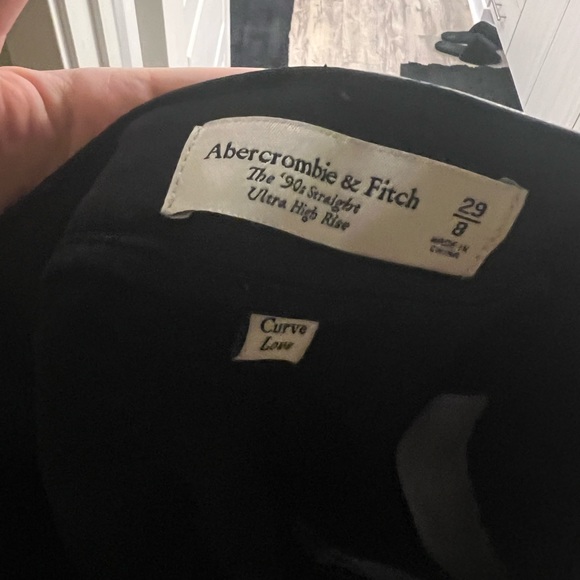 Curve Love Vegan Leather 90s Straight Pants - Picture 5 of 5